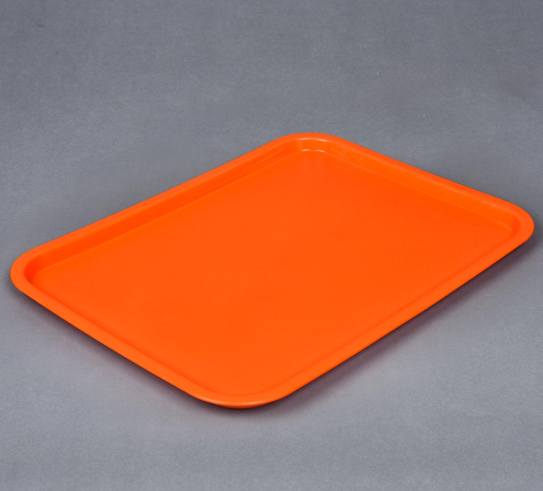 PLASTİK TEPSİ 30X41 (TURUNCU)