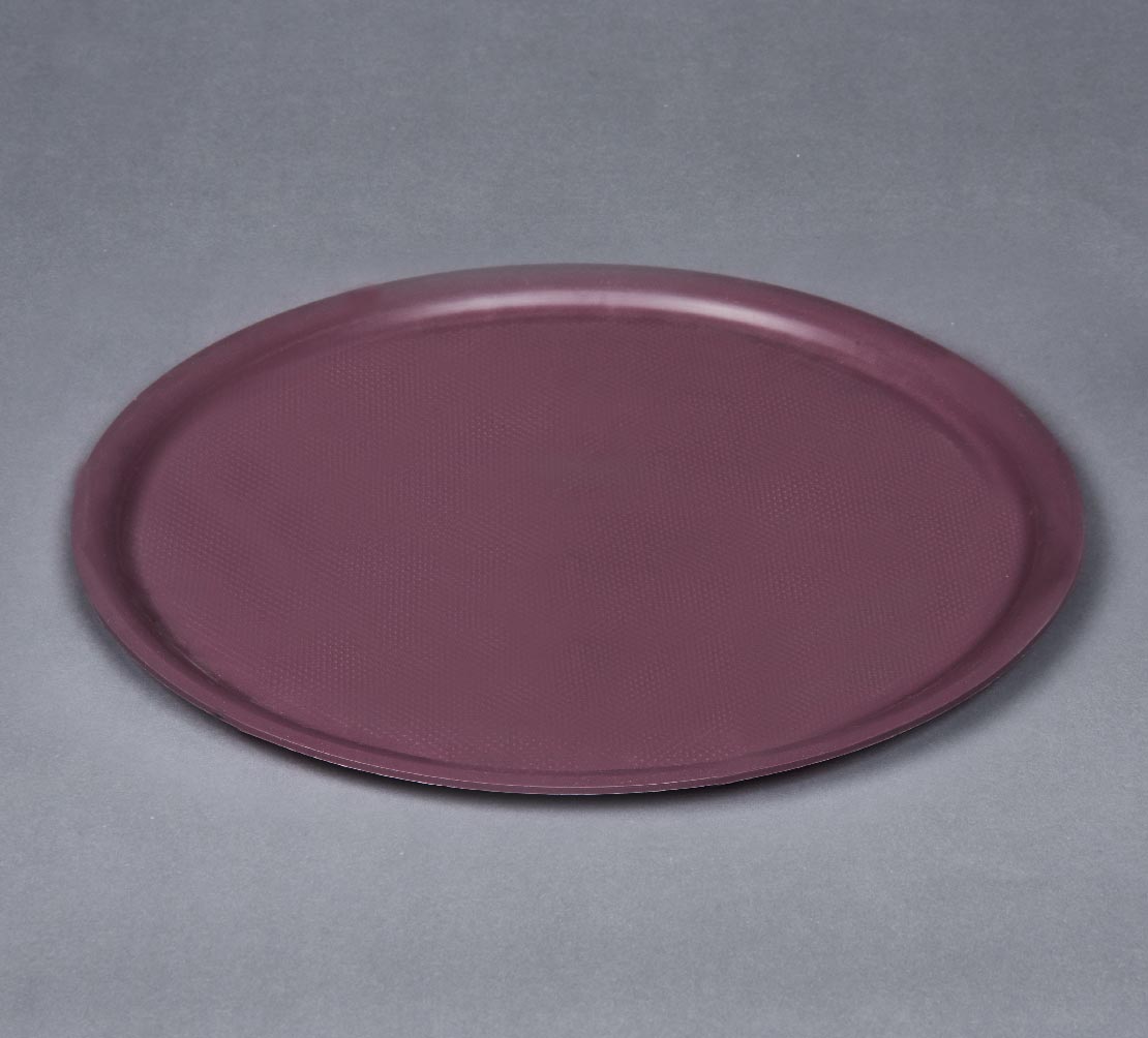 PLASTİK TEPSİ  36X36 (KAHVERENGİ)